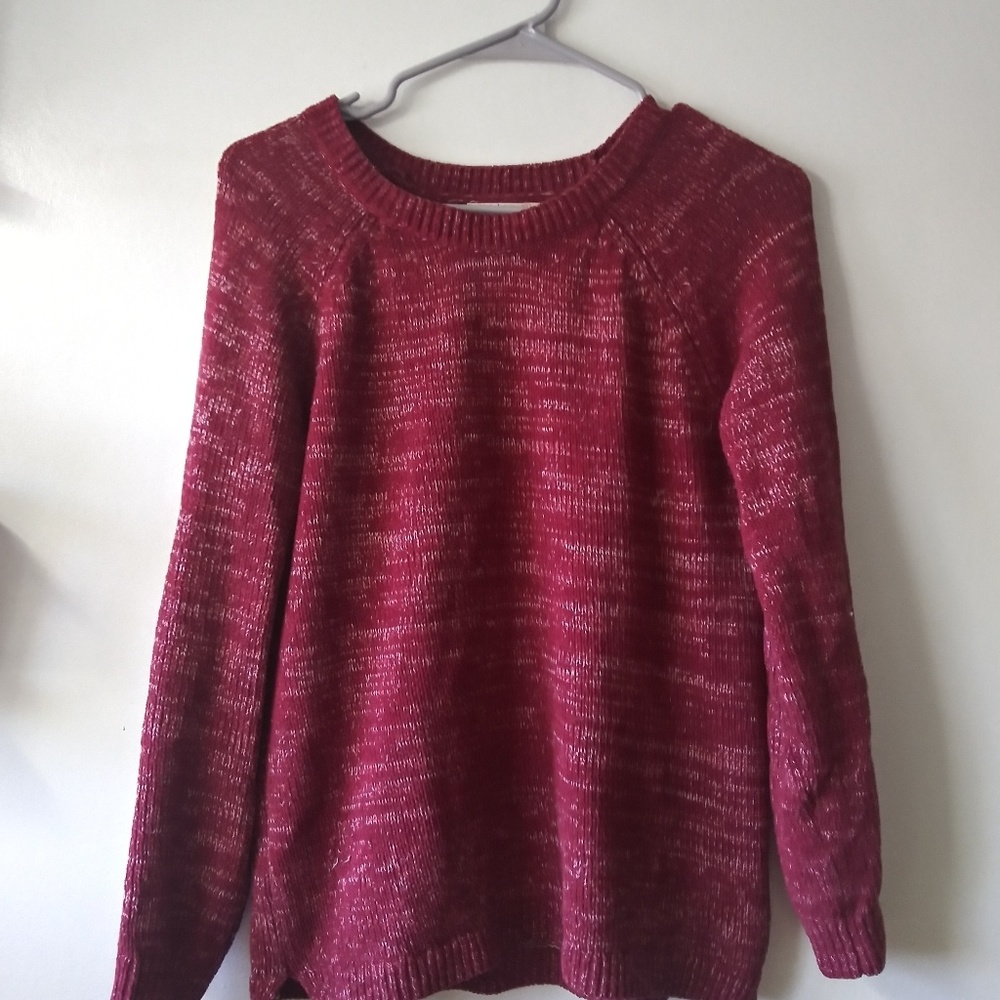 Faded Glory burgundy sweater